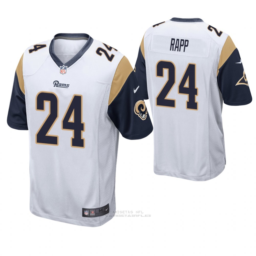 Camiseta NFL Game Hombre St Louis Rams Taylor Rapp Blanco